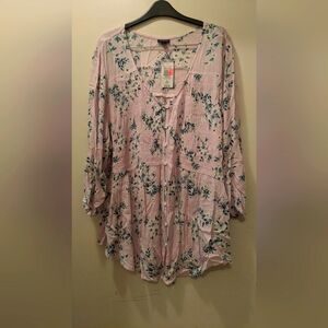 Floral Print Women's Top